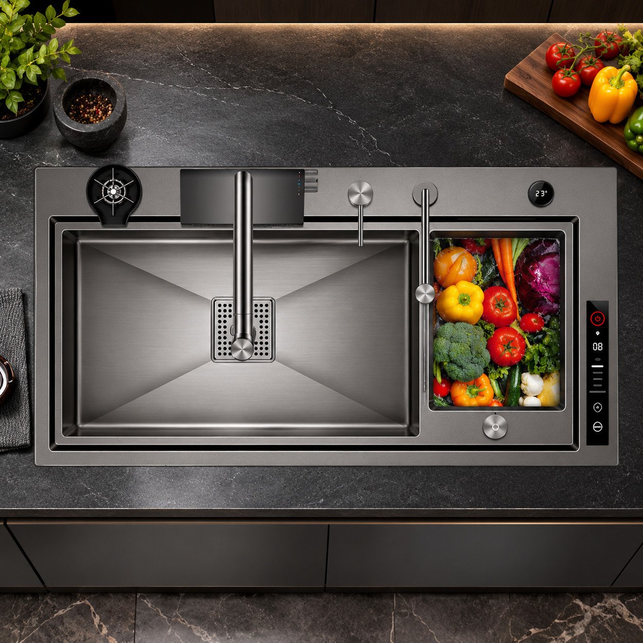 Sonet Mont Blanck, smart sink